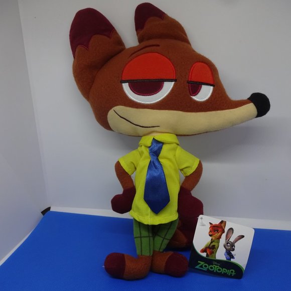 Disney ZOOTOPIA "NICK WILDE" Plush 14" (NWT) - Picture 2 of 4